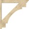 Ekena Millwork Merced Rough Sawn Traditional Outlooker, Douglas Fir, 6"W x 42"D x 42"H OUT06X42X42MRC01RDF - alternate 3